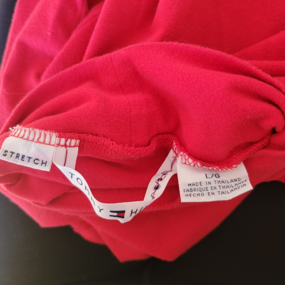 Women's Tommy Hilfiger Red Turtleneck - Size M - Picture 3 of 4